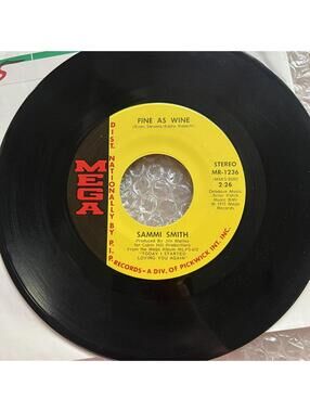 Sammi Smith - Today I Started Loving you Again/Fine as Wine 45rpm VG+ R24